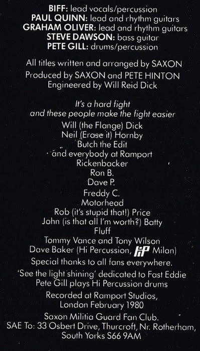 Saxon -Wheels Of Steel