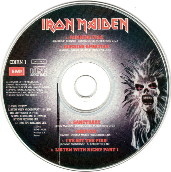 Iron Maiden -Running Free · Sanctuary
