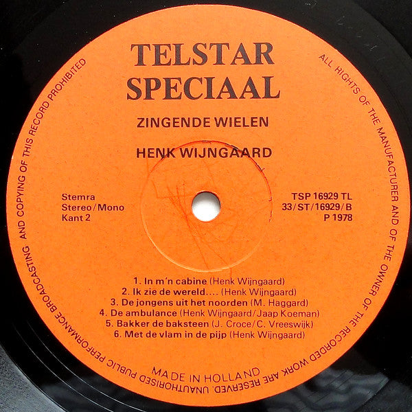 Henk Wijngaard -Zingende Wielen