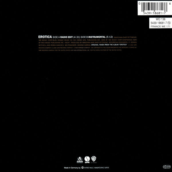 Madonna -Erotica