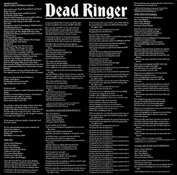 Meat Loaf -Dead Ringer