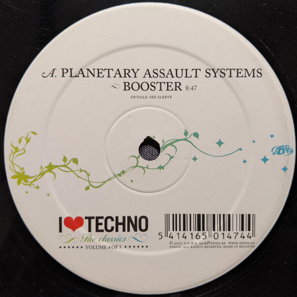 Various - I Love Techno - The Classics - Volume 4 Of 5