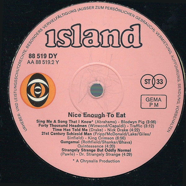 Various -Nice Enough To Eat