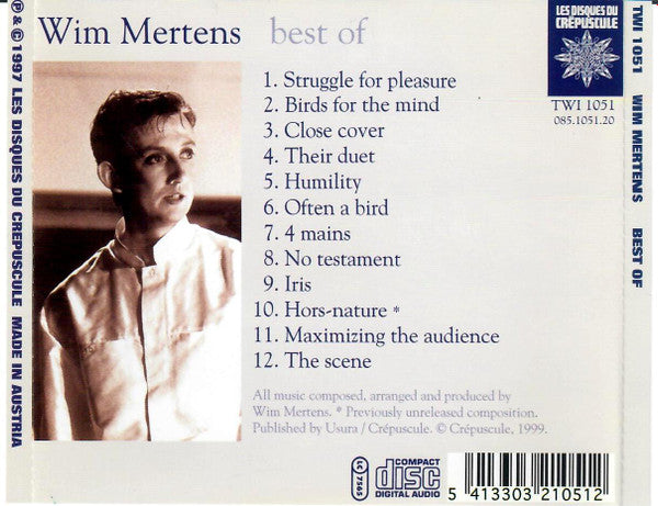 Wim Mertens -Best Of