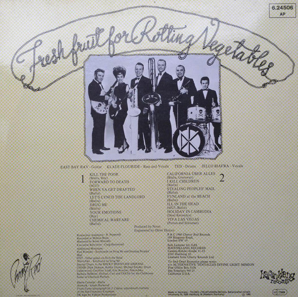Dead Kennedys -Fresh Fruit For Rotting Vegetables