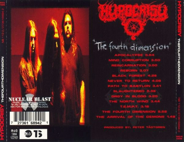 Hypocrisy -The Fourth Dimension