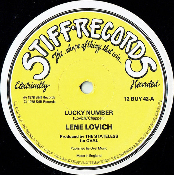Lene Lovich -Lucky Number