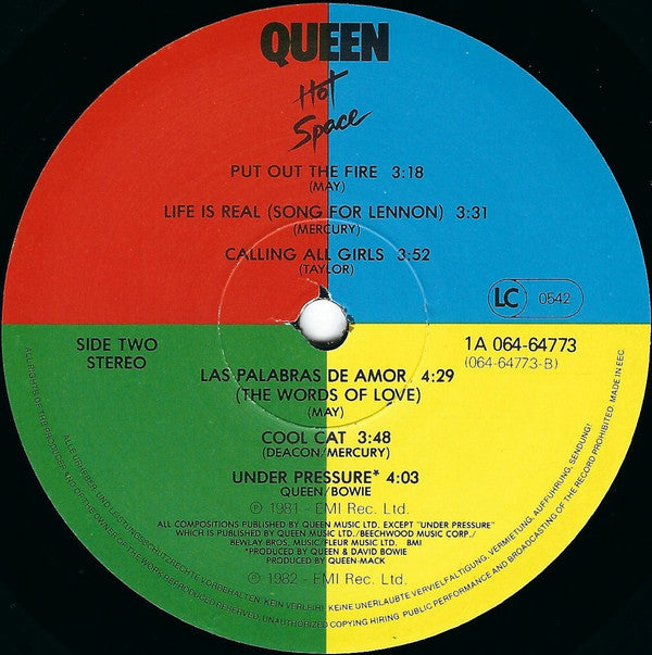 Queen -Hot Space