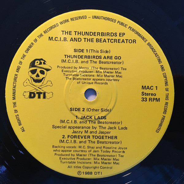 M.C.I.B.* And The Beatcreator -The Thunderbirds EP