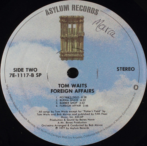 Tom Waits -Foreign Affairs