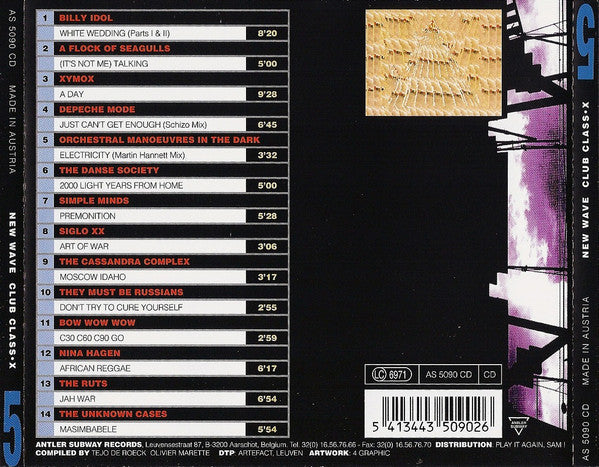 Various -New Wave Club Class•X 5