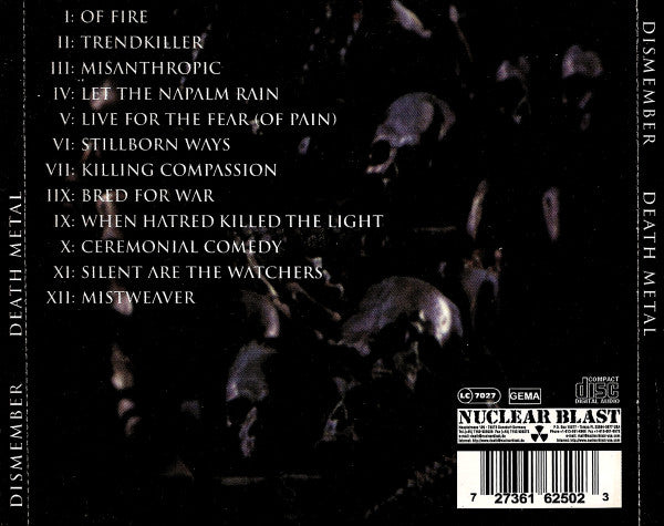Dismember -Death Metal