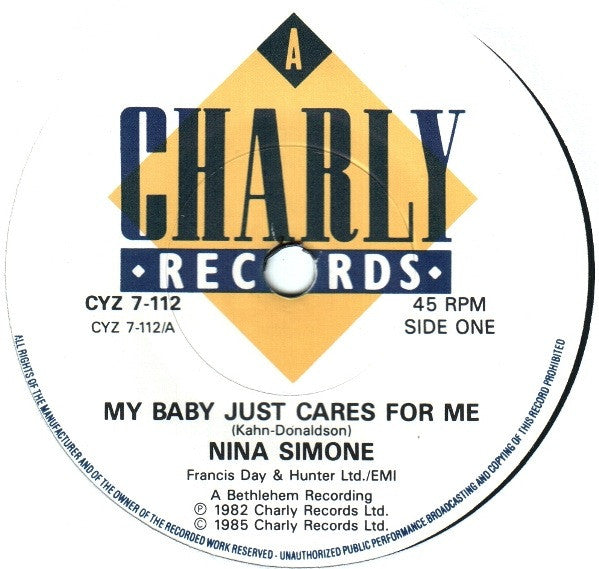 Nina Simone -My Baby Just Cares For Me