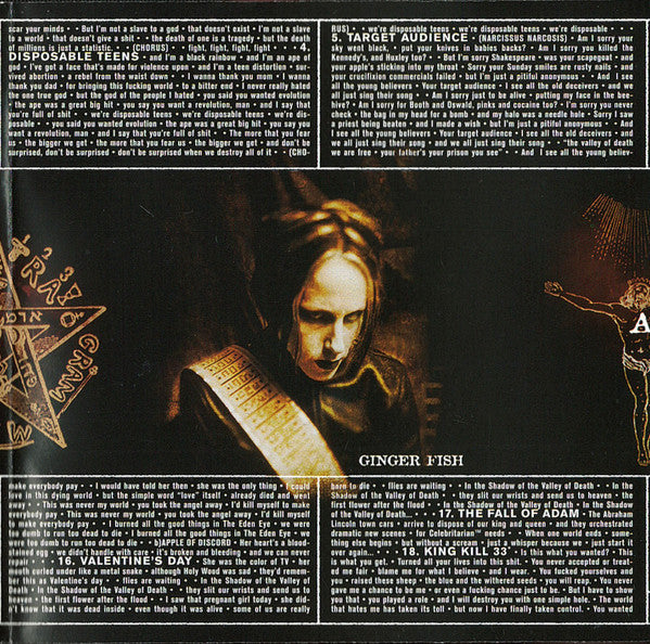 Marilyn Manson -Holy Wood (In The Shadow Of The Valley Of Death)