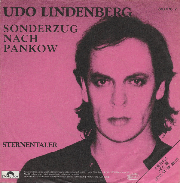 Udo Lindenberg -Sonderzug Nach Pankow