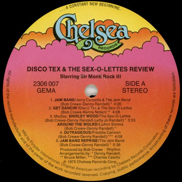 Disco Tex & His Sex-O-Lettes -Disco Tex & The Sex-O-Lettes Review