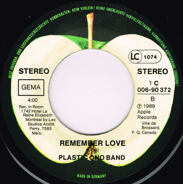 Plastic Ono Band* -Give Peace A Chance