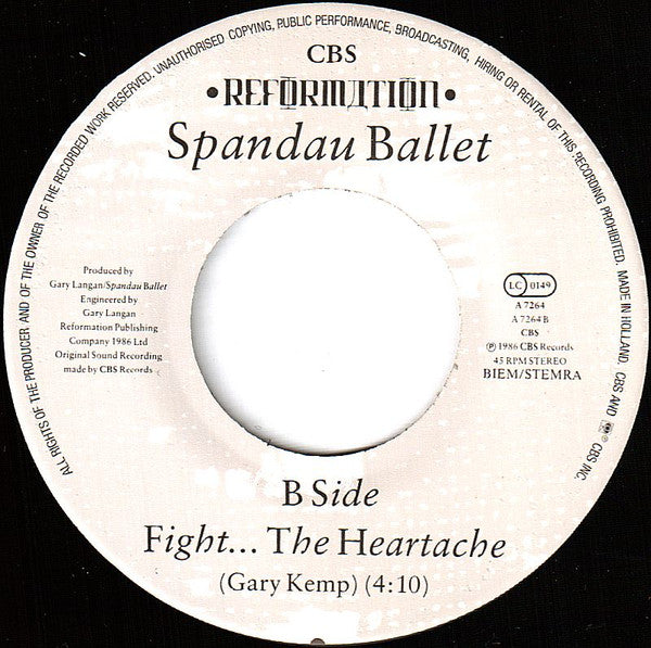 Spandau Ballet -Fight For Ourselves