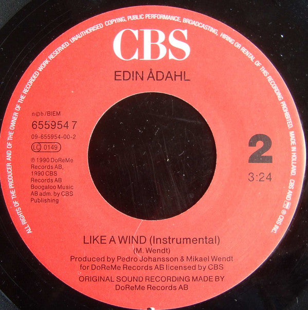 Edin • Ådahl* -Like A Wind