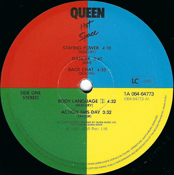 Queen -Hot Space