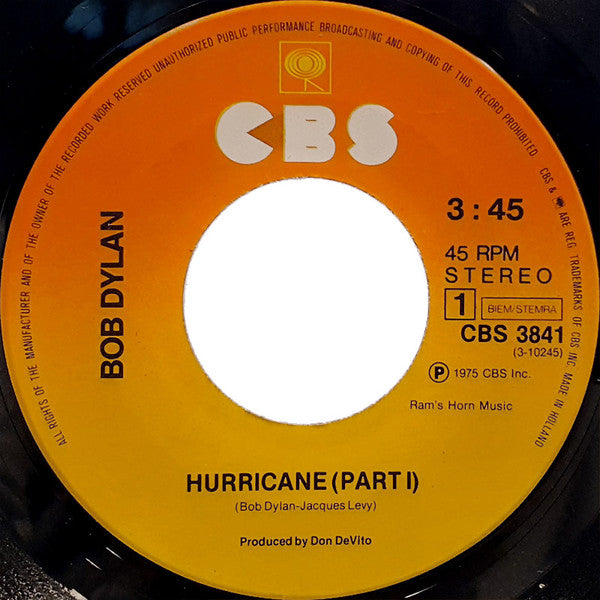 Bob Dylan -Hurricane