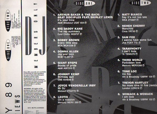 Various - May 89 - Previews