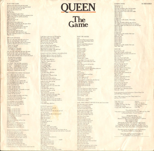 Queen -The Game