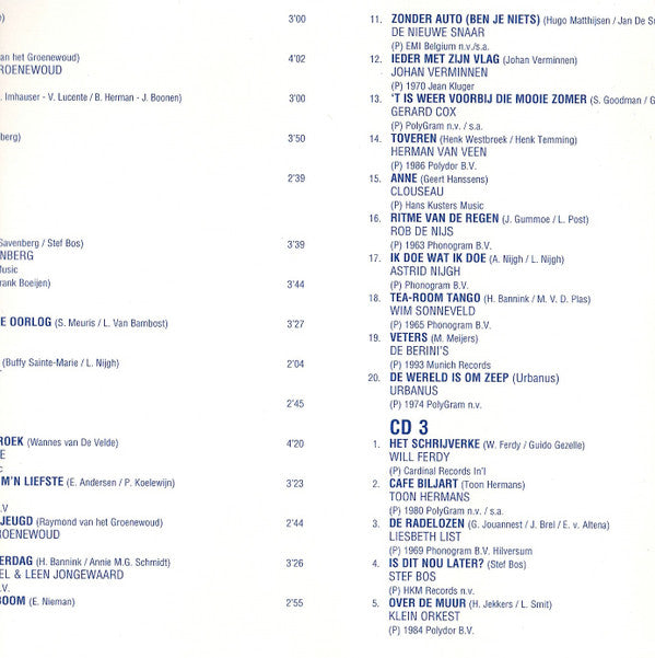 Various - De Komplete Kleinkunstkollektie Vol 3