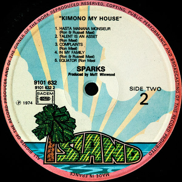 Sparks -Kimono My House