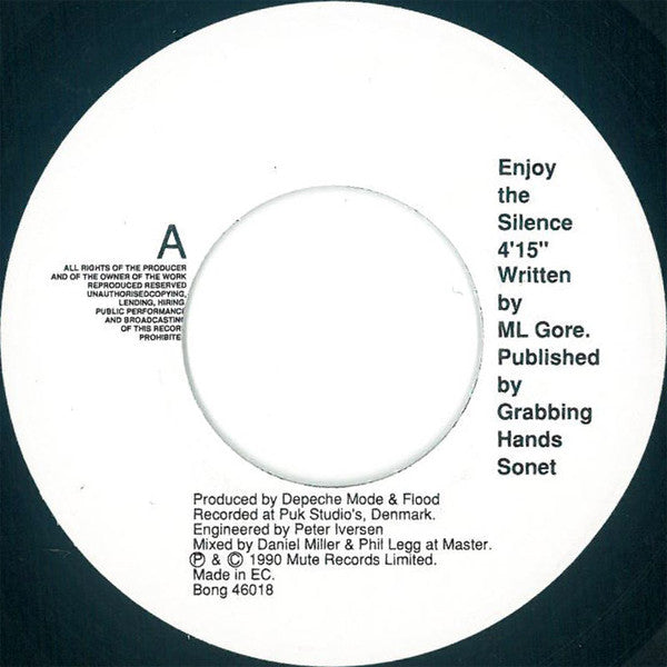 Depeche Mode -Enjoy The Silence