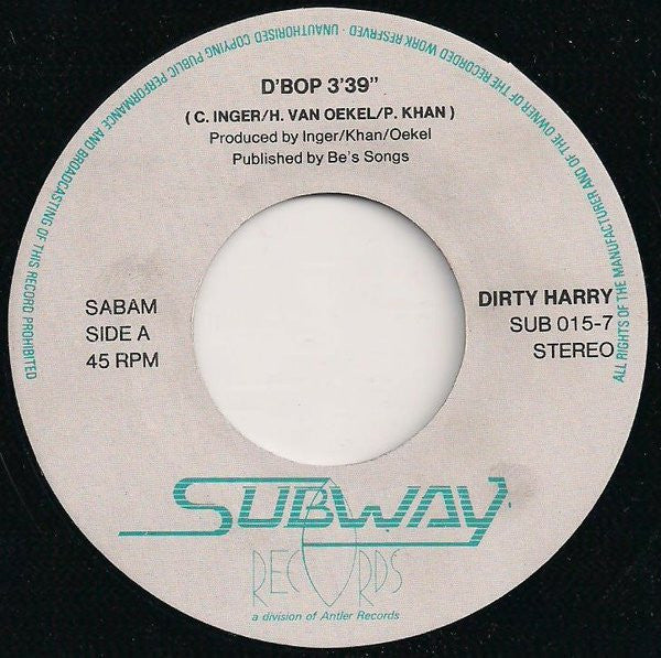 Dirty Harry - D'Bop