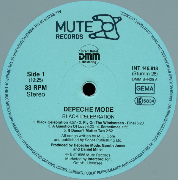 Depeche Mode -Black Celebration