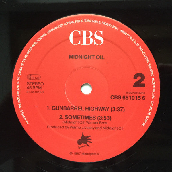 Midnight Oil -Beds Are Burning