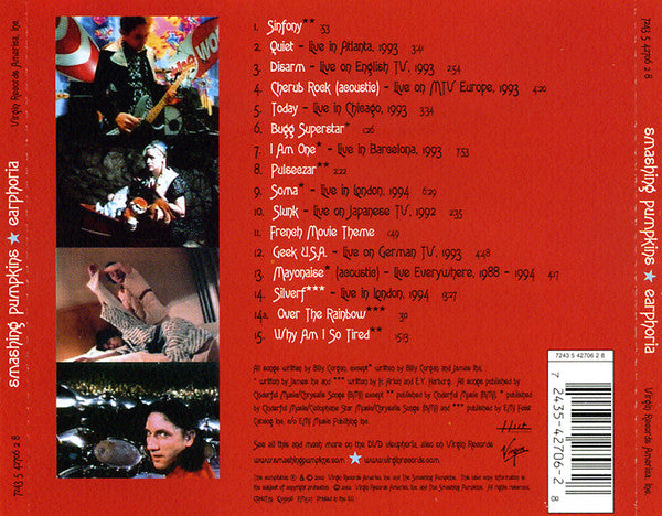 The Smashing Pumpkins -Earphoria