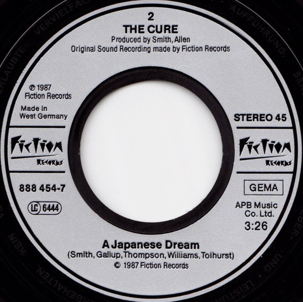 The Cure -Why Can't I Be You?