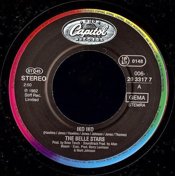 The Belle Stars -Iko Iko