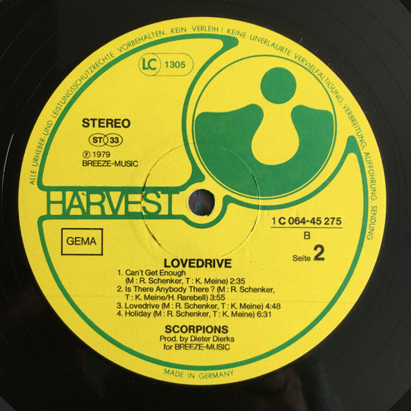 Scorpions -Lovedrive