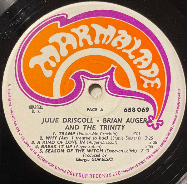 Julie Driscoll Brian Auger And The Trinity* -Julie Driscoll - Brian Auger And The Trinity