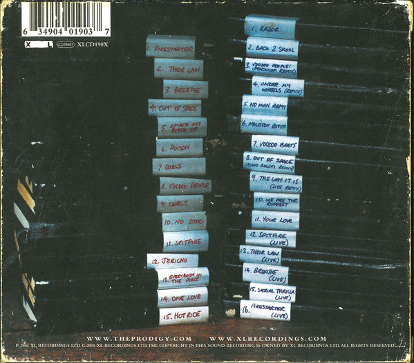 The Prodigy -Their Law - The Singles 1990-2005