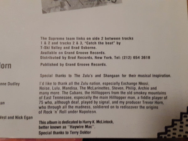 Malcolm McLaren -Duck Rock