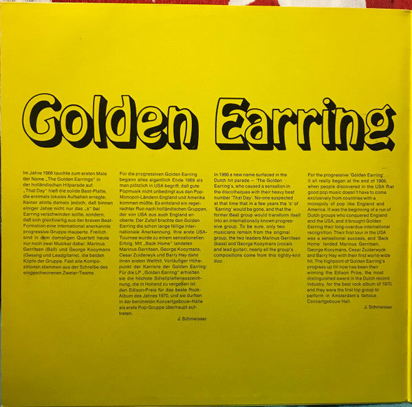 Golden Earring -Pop History Vol. 16