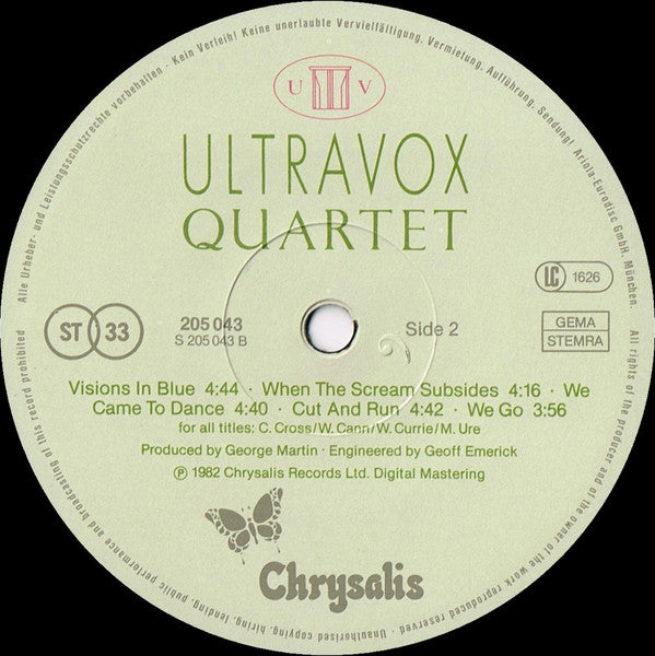 Ultravox - Quartet