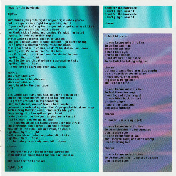 Limp Bizkit -Results May Vary