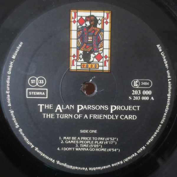 The Alan Parsons Project -The Turn Of A Friendly Card