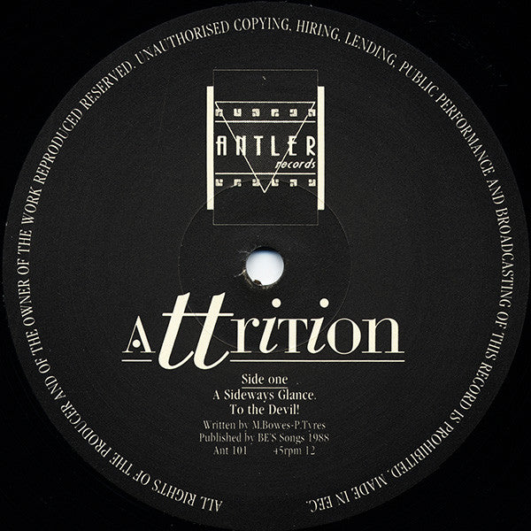 Attrition -Turn To Gold