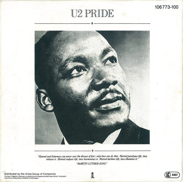 U2 -Pride (In The Name Of Love)