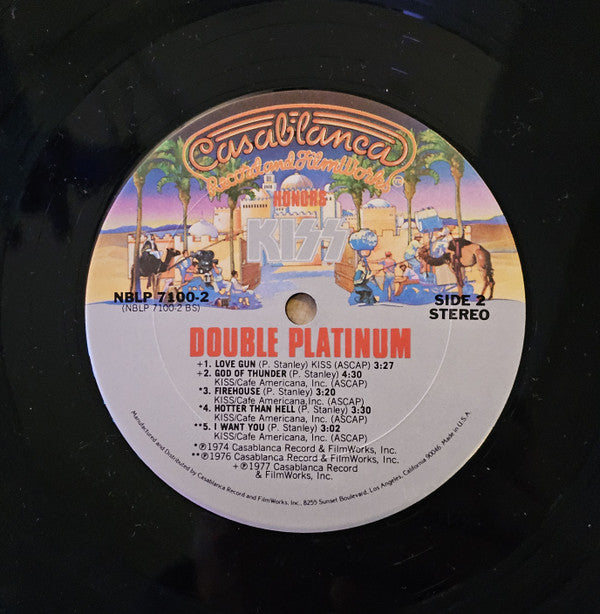 Kiss -Double Platinum