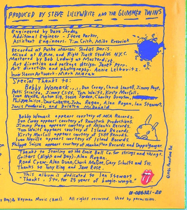 Rolling Stones* -Dirty Work