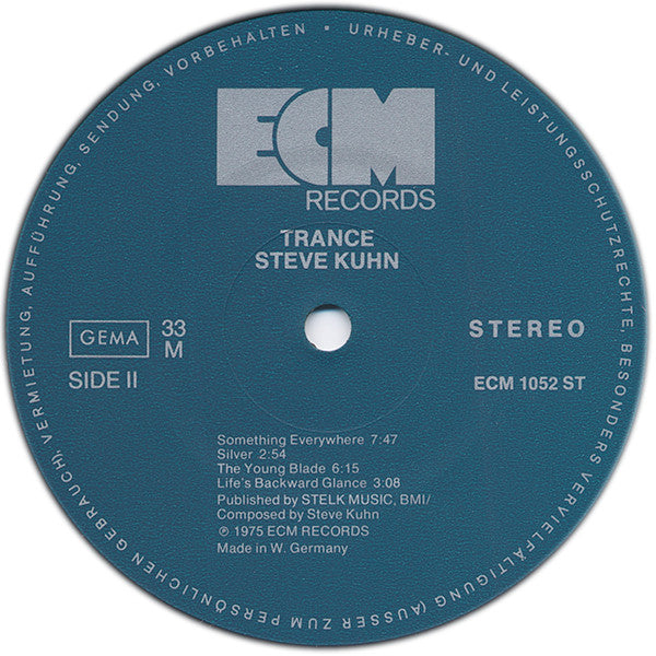 Steve Kuhn -Trance