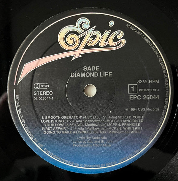 Sade -Diamond Life